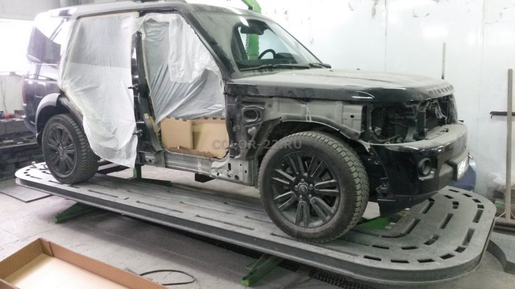 Замена порога и двери в Land Rover Discovery