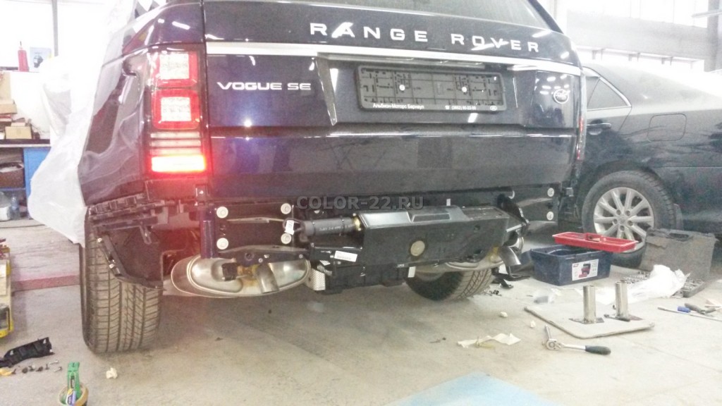 Range Rover: кузовной ремонт 