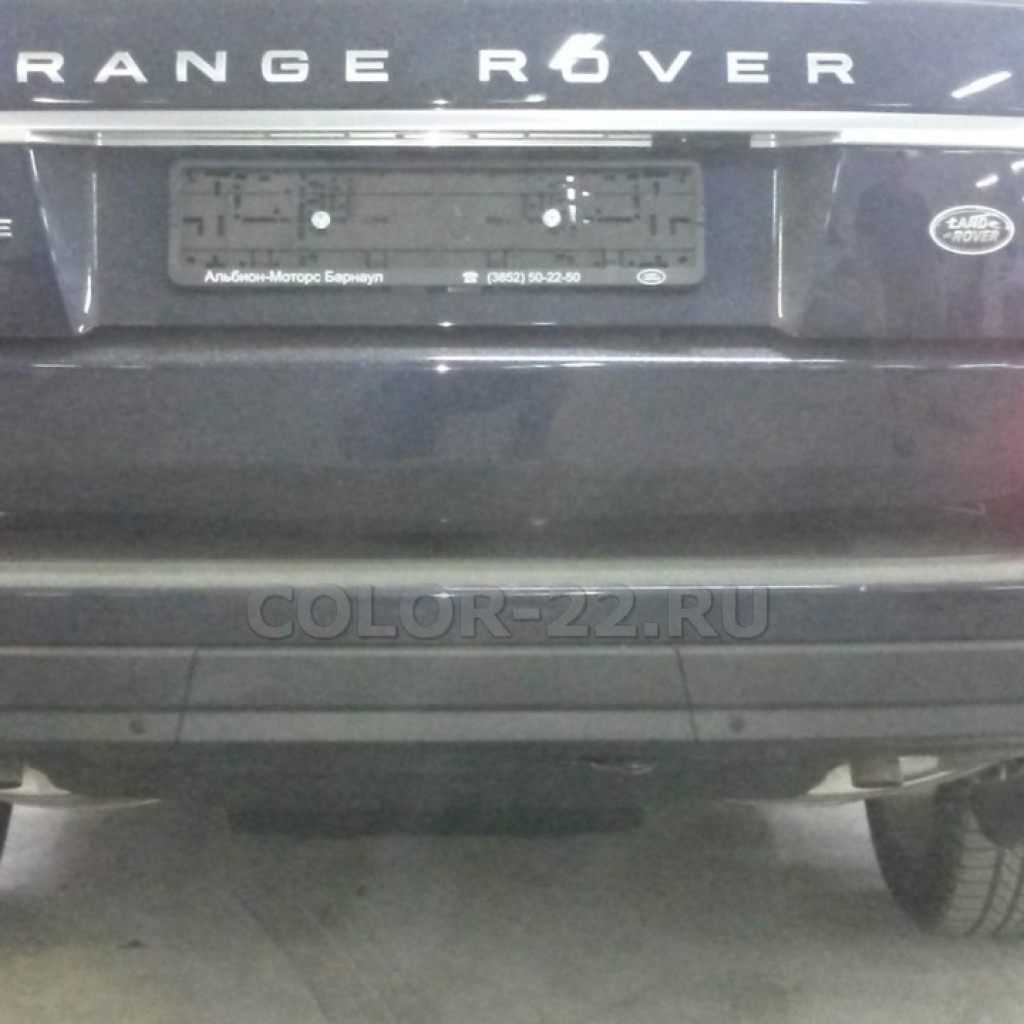Установка заднего бампера ZAILER на Range Rover