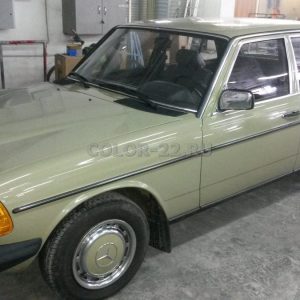 Реставрация мерседеса 1984 года
